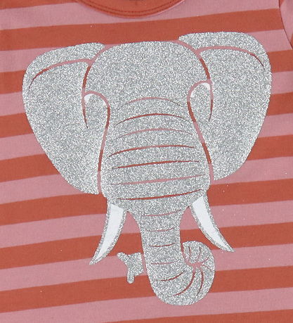 DYR-Cph Kjole - Dyrbirdy - Antique Rose/Swedish Rød Elefant