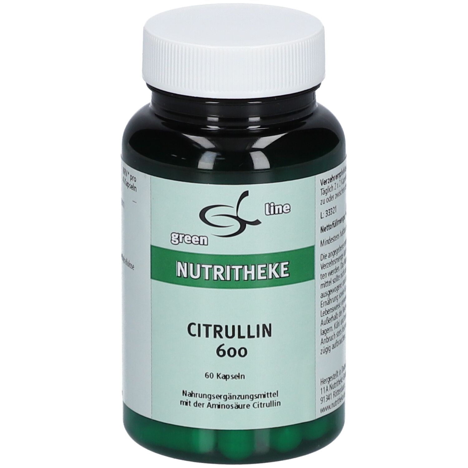 green line NUTRITHEKE Citrullin 602