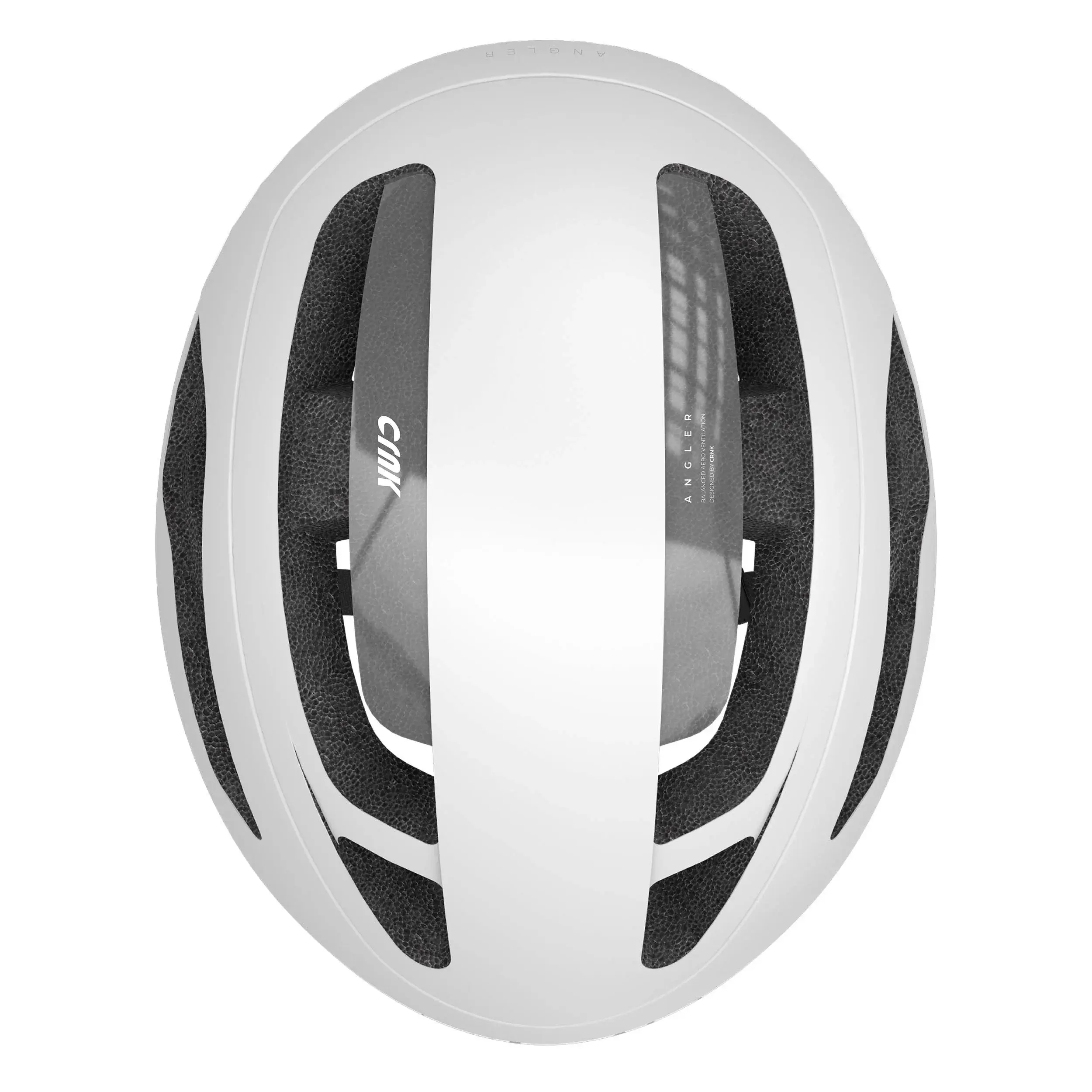 CRNK Angler Race Fietshelm Wit