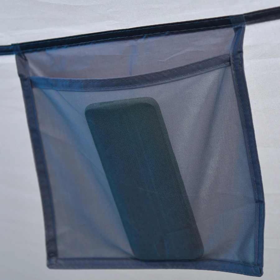 Outsunny Campingzelt für 1-2 Personen blau, grau