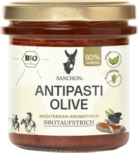 Sanchon Antipasti Olive Brotaufstrich, 150 g