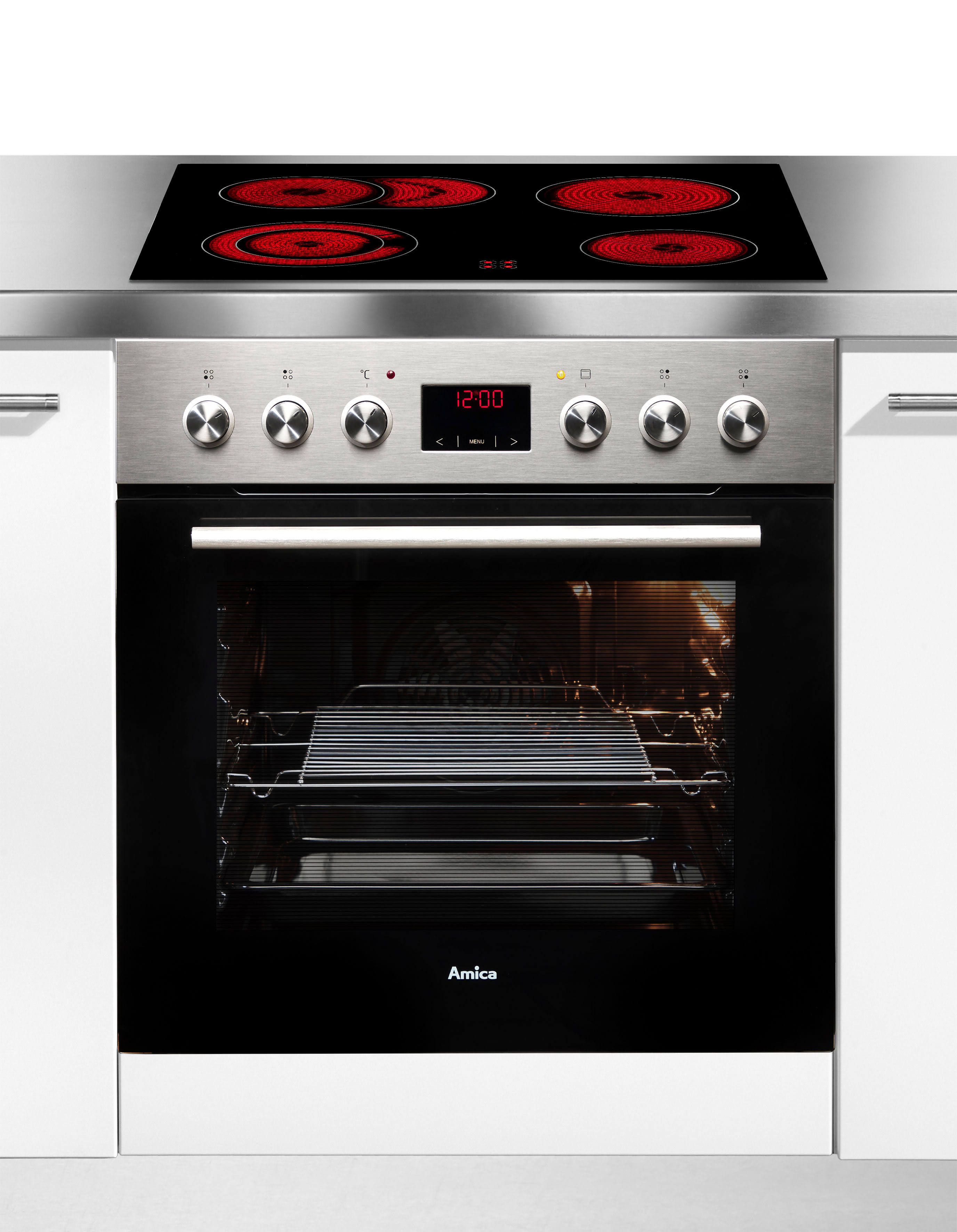 Amica Elektro-Herd-Set EHC 933 333 E Steam Clean