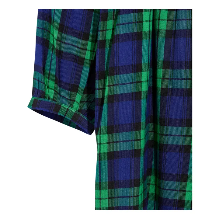 Bellerose Robe Poko Carreaux | Vert