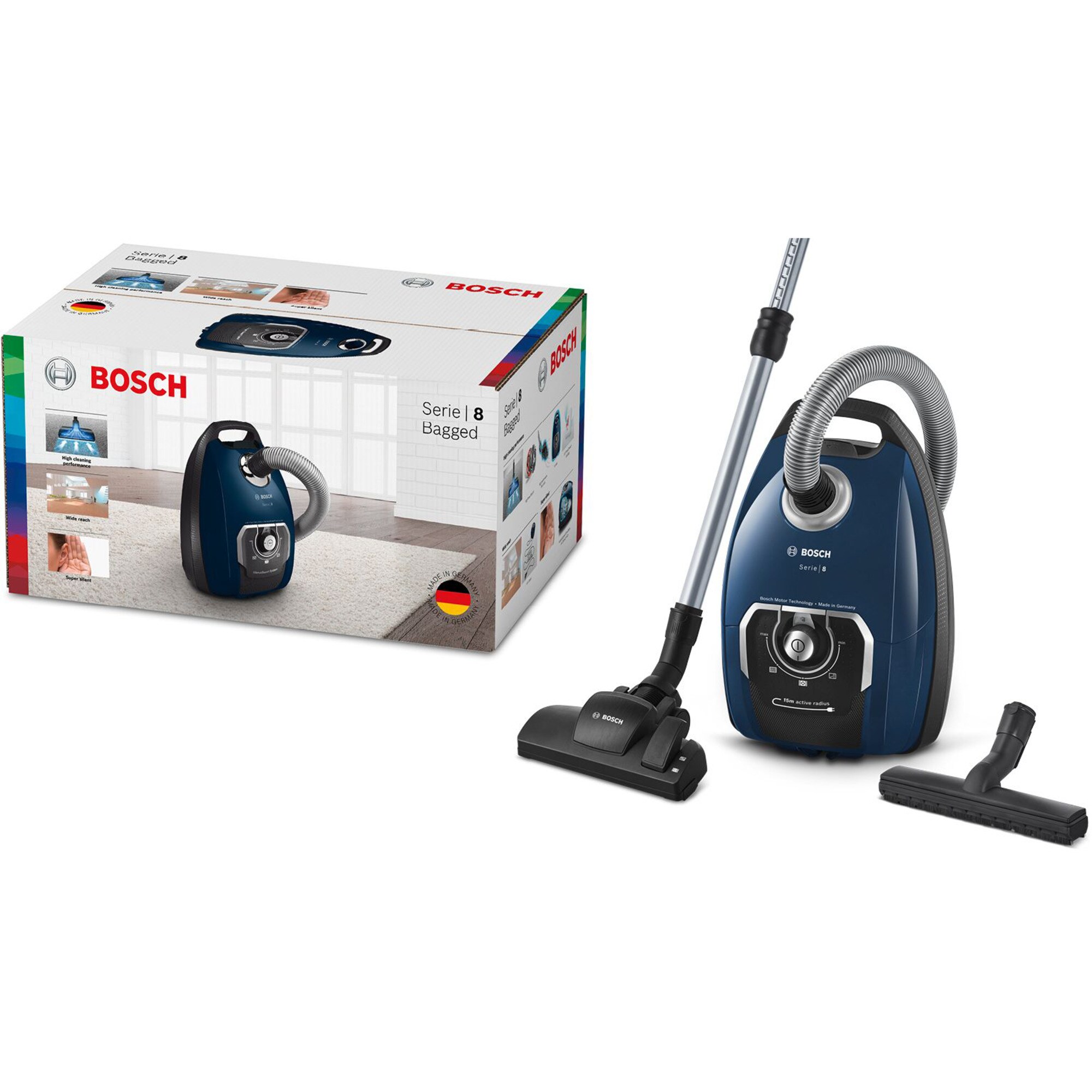 Bosch Bodenstaubsauger Serie 8 BGB75X494