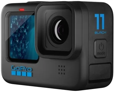 GoPro® | HERO11 Black - Action-kamera - 27 MP - 5.3K / 60 fps - 27 MP - trådløst netværk - undervands op til 10 m - sort