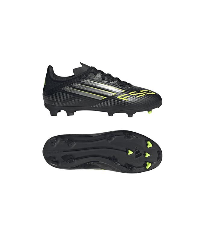 adidas F50 LEAGUE FG/MG J JH7744 CBLACK-IRONMT-LUCLEM