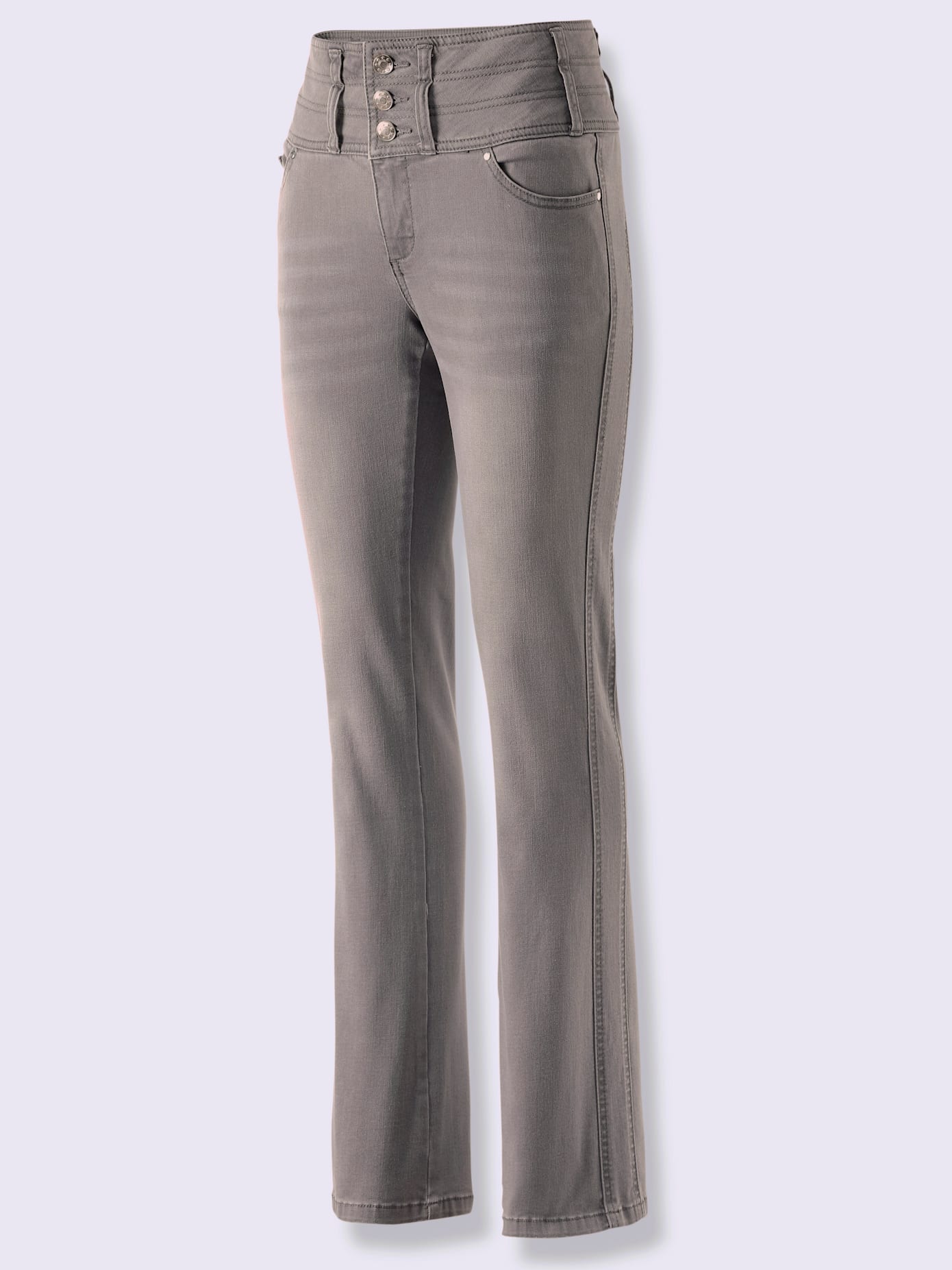 Jean 5 poches mélange de lyocell et de viscose de qualité