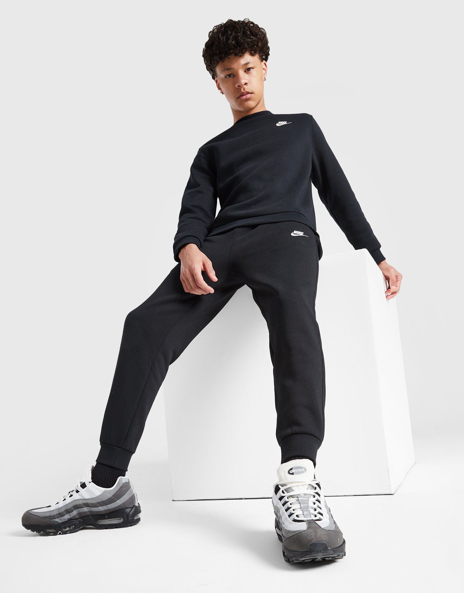 Nike Sportswear Club Fleece Crew Sweatshirt Junior