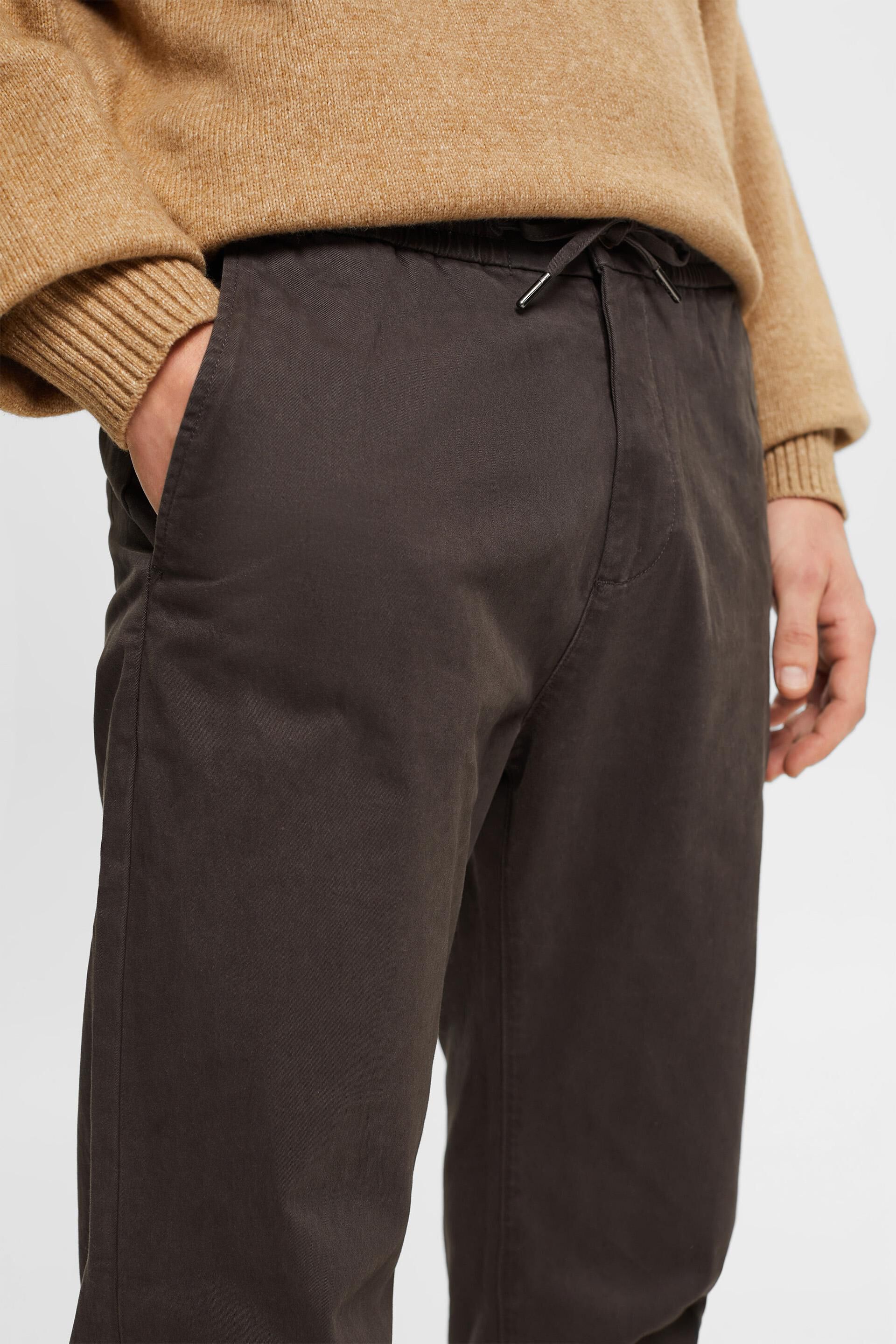 Chino à cordon coulissant à la taille