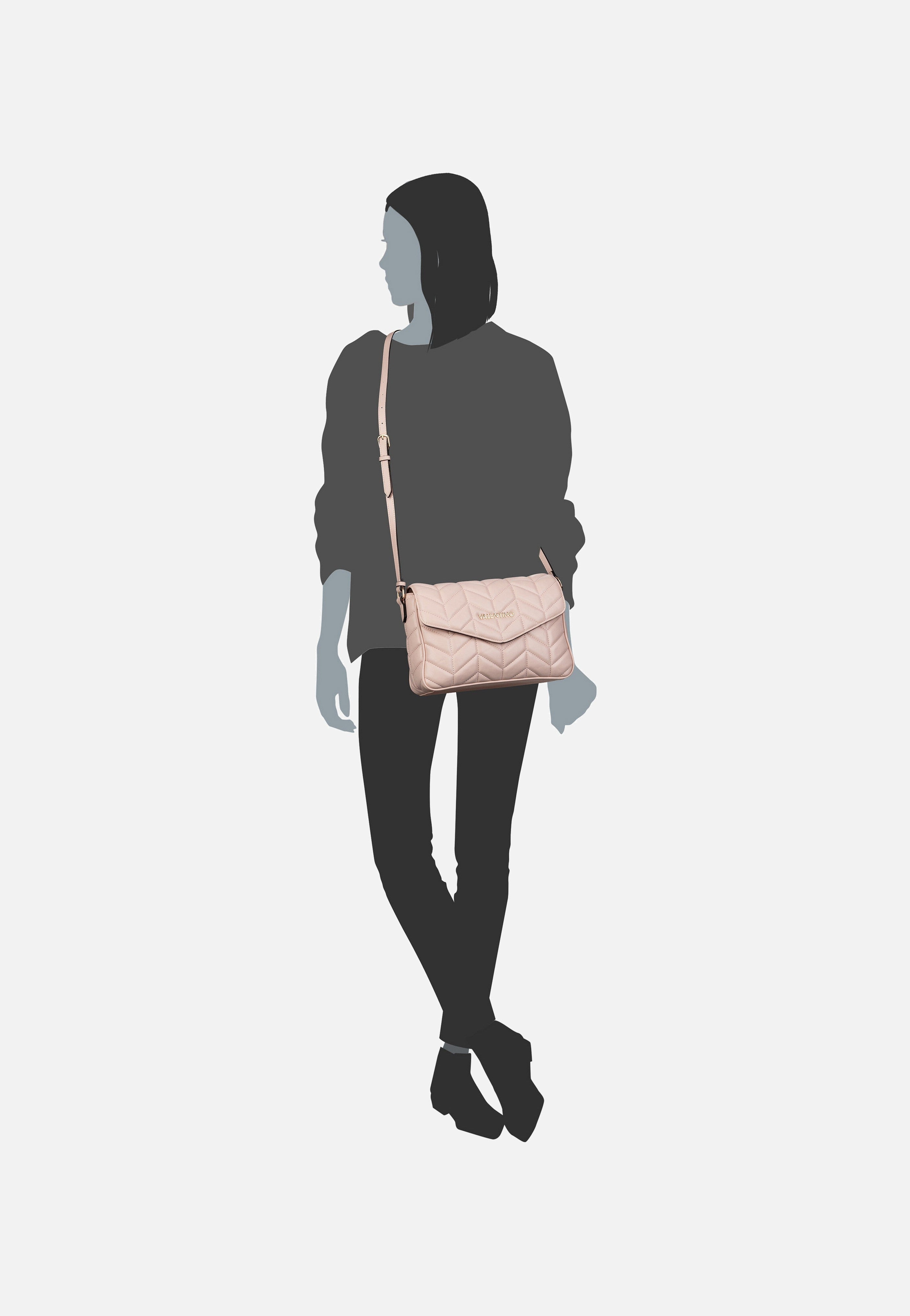 Petal RE PA09 Cipria - Crossbody Bag