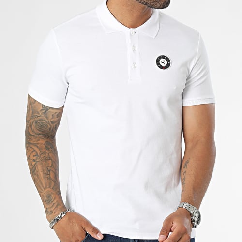 Polo Manches Courtes Giant Mew Blanc