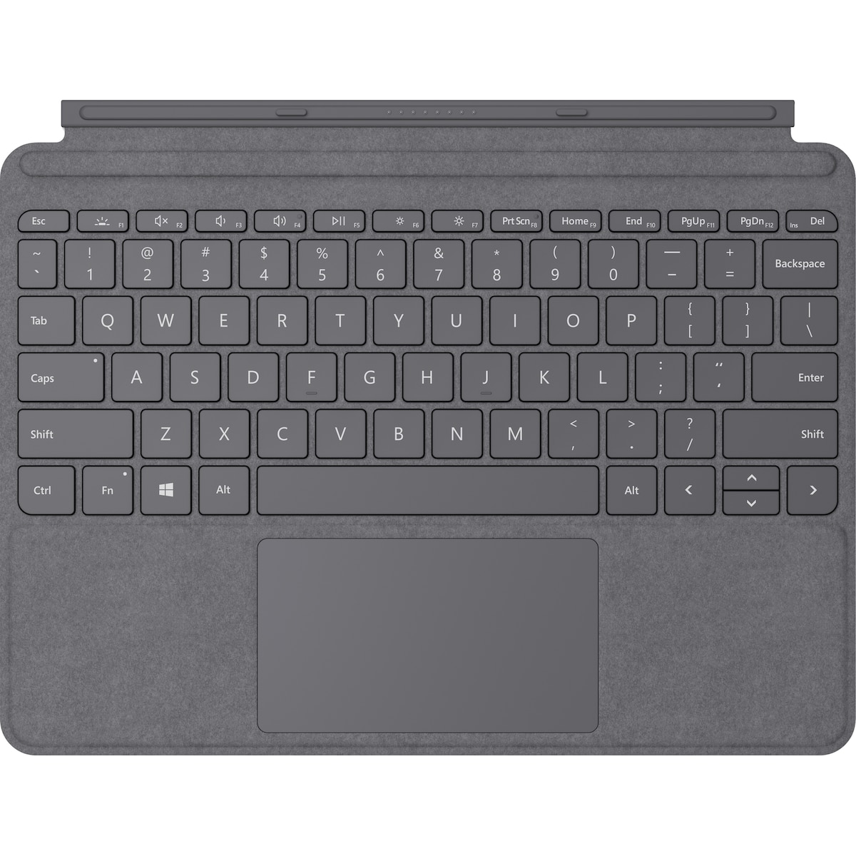 Surface Go 2 Signature Type Cover (lt charcoal)