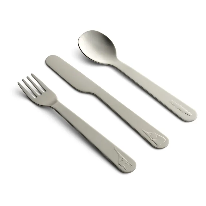 Liewood Couverts en inox Nadine - Set de 3 | Steel