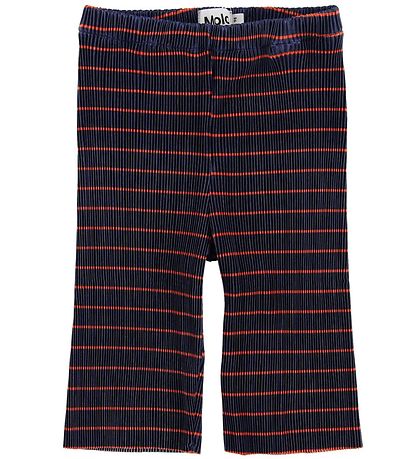 Molo Hosen - Baumwolle - Hosen - Navy - Marineroter Stripe
