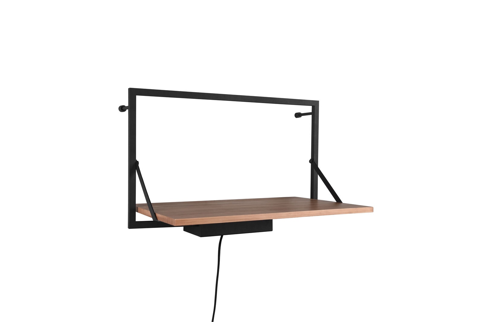 LED-Regal Leonie 50 x 30 cm Artisan-Eiche/schwarz