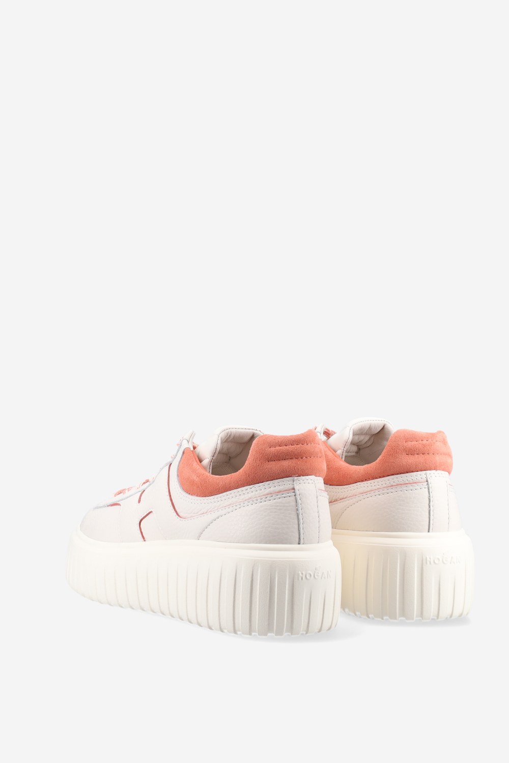 H-stripes leather sneakers