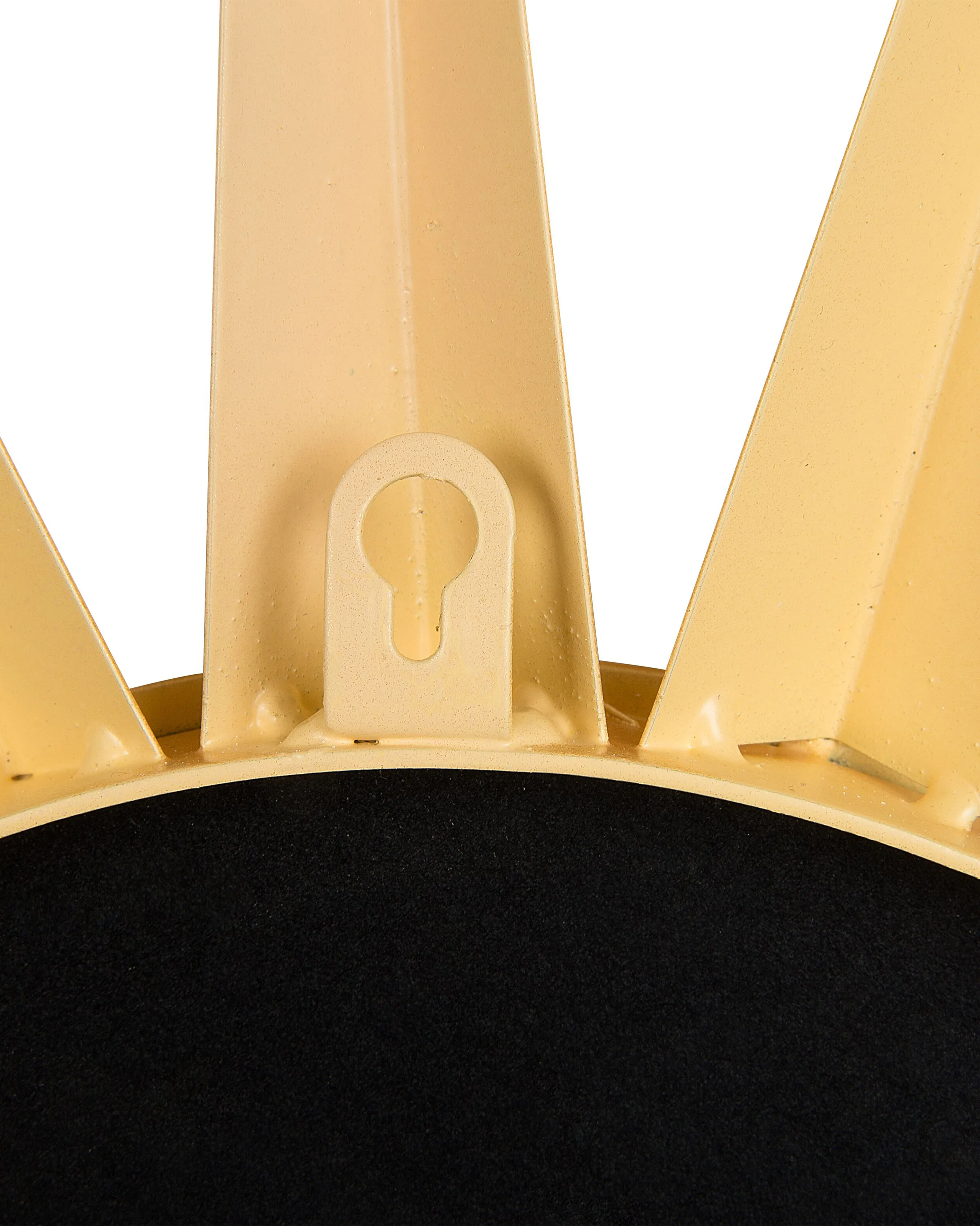 Wandspiegel PERELLI 60 cm 60 cm Metaal Goud