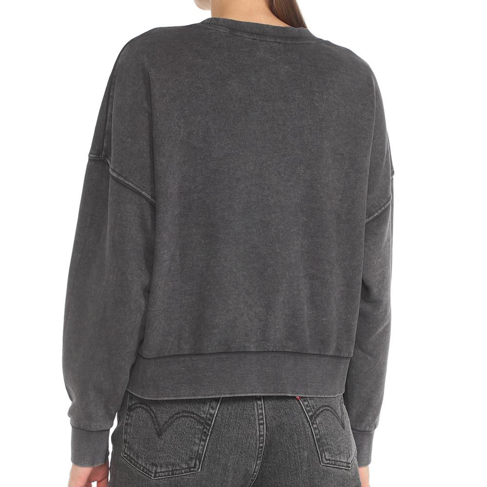 Guess Sweat Gris Femme Guess Icon