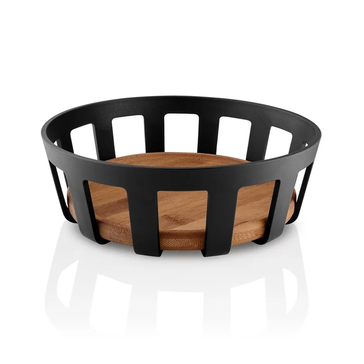 Kopie - Eva Solo - Nordic Kitchen Brotkorb Ø 21.5 cm, Bambus / schwarz