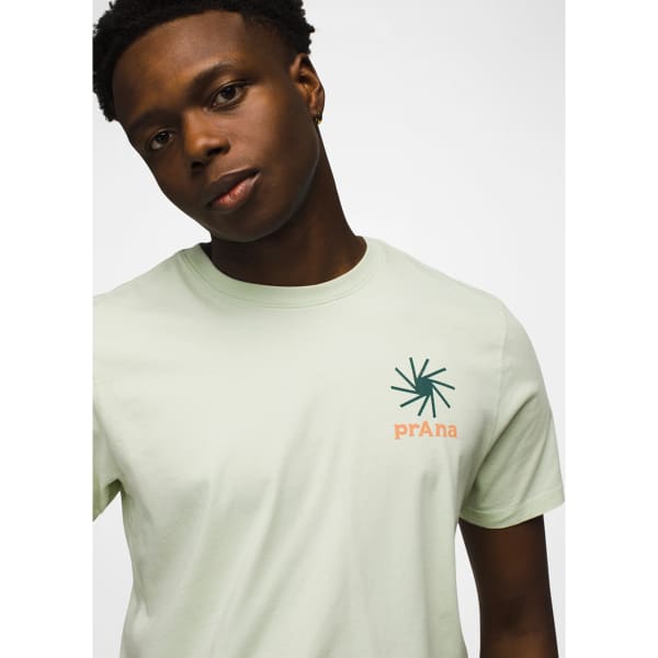 T-shirt PRANA EVERYDAY SLOGAN SS TEE PALE ALOE