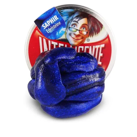Trendbuzz Intelligente Knete, klein Saphir, Edelsteine
