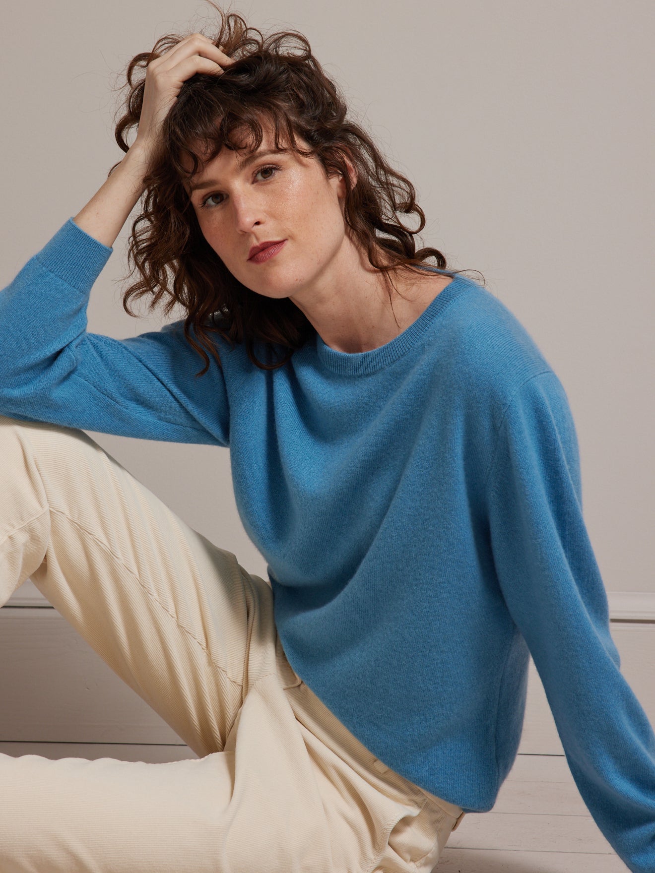Pull col rond femme - Collection Cachemire