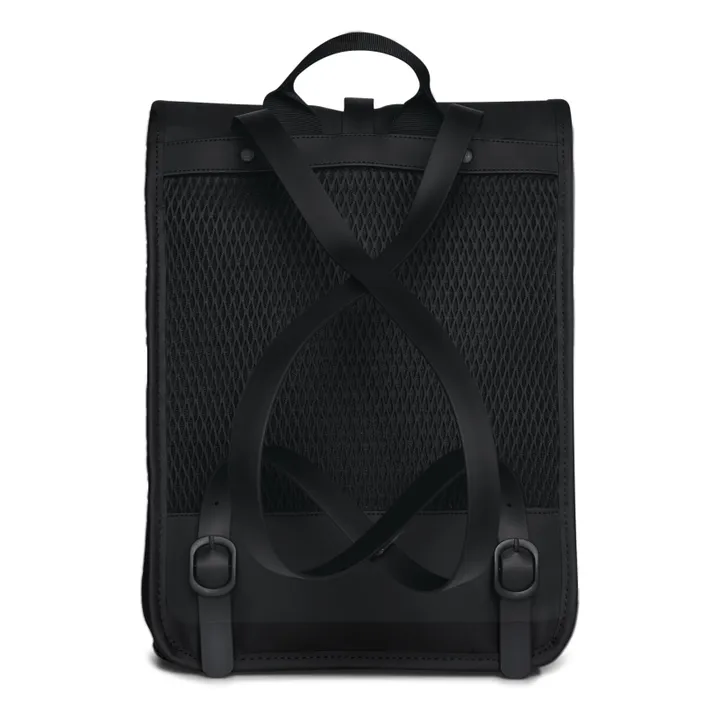 Rains Sac à Dos Rolltop Rucksack Mesh Mini | Noir