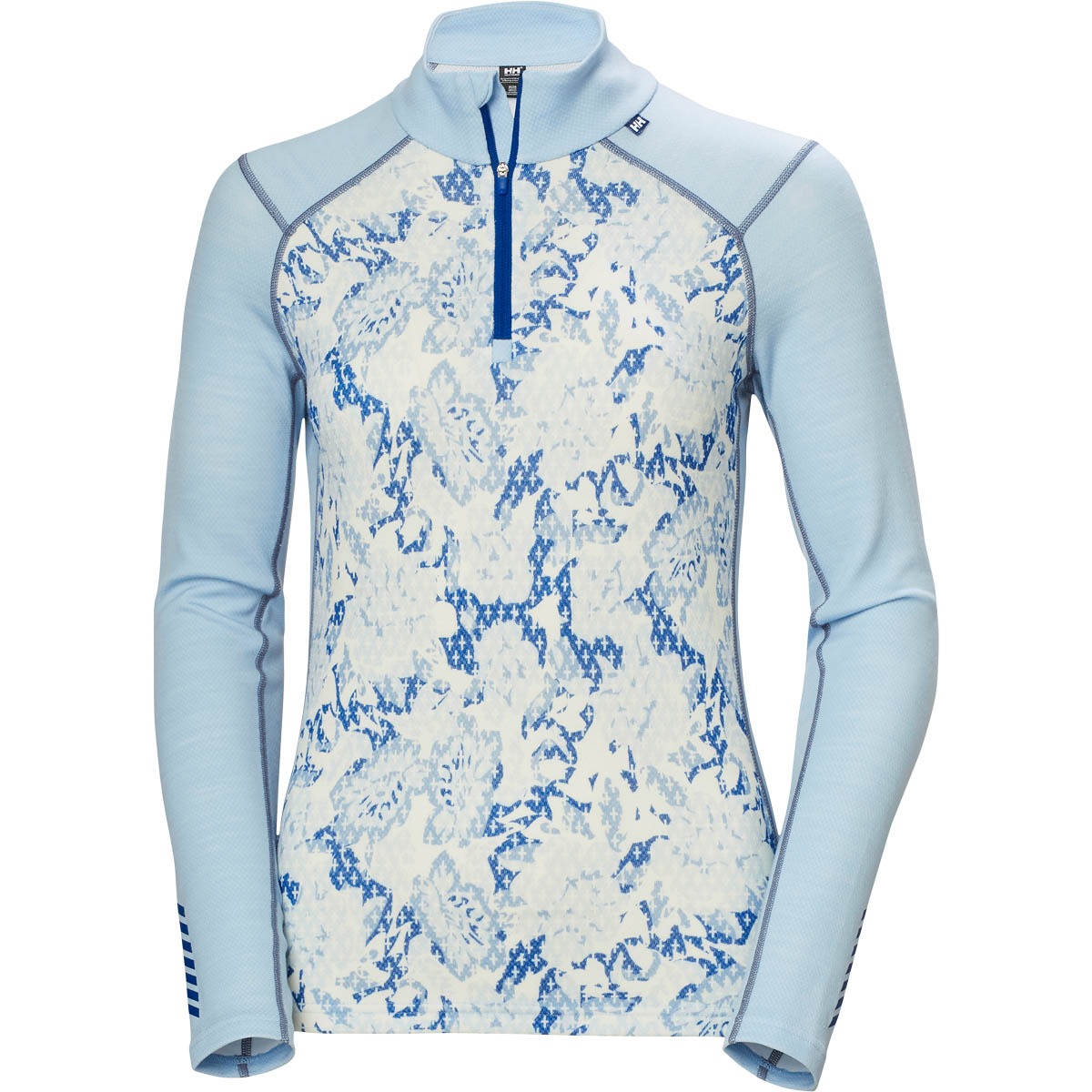 Helly Hansen Lifa Merino Midweight Graphic 1/2 Zip Skiundertrøje Dame