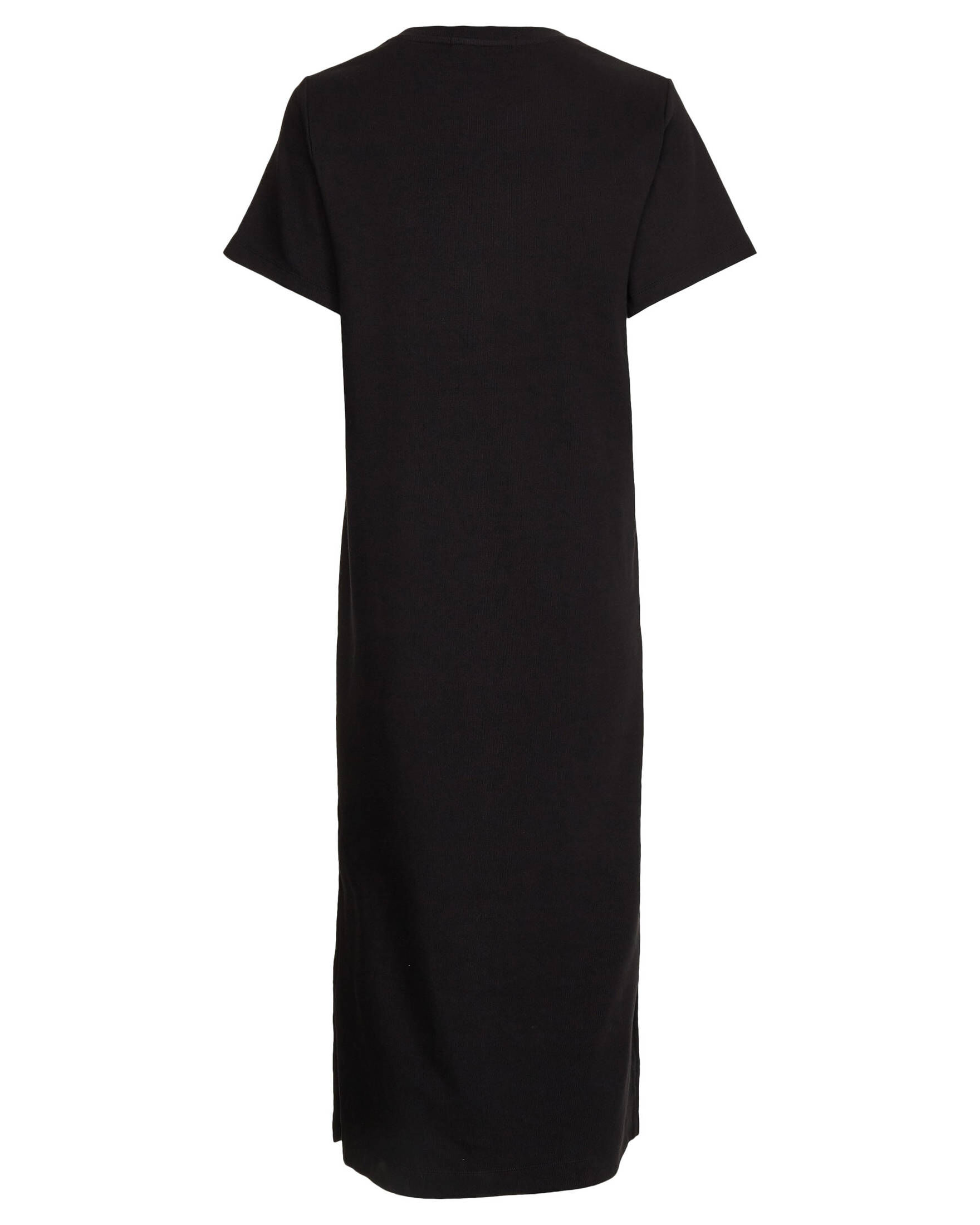 CALVIN KLEIN JEANS| Damen Kleid CK RIB LONG T-SHIRT DRESS