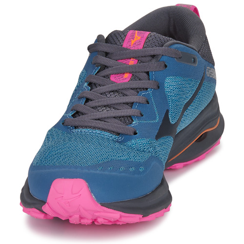 Mizuno - WAVE RIDER TT - Bleu / Rose