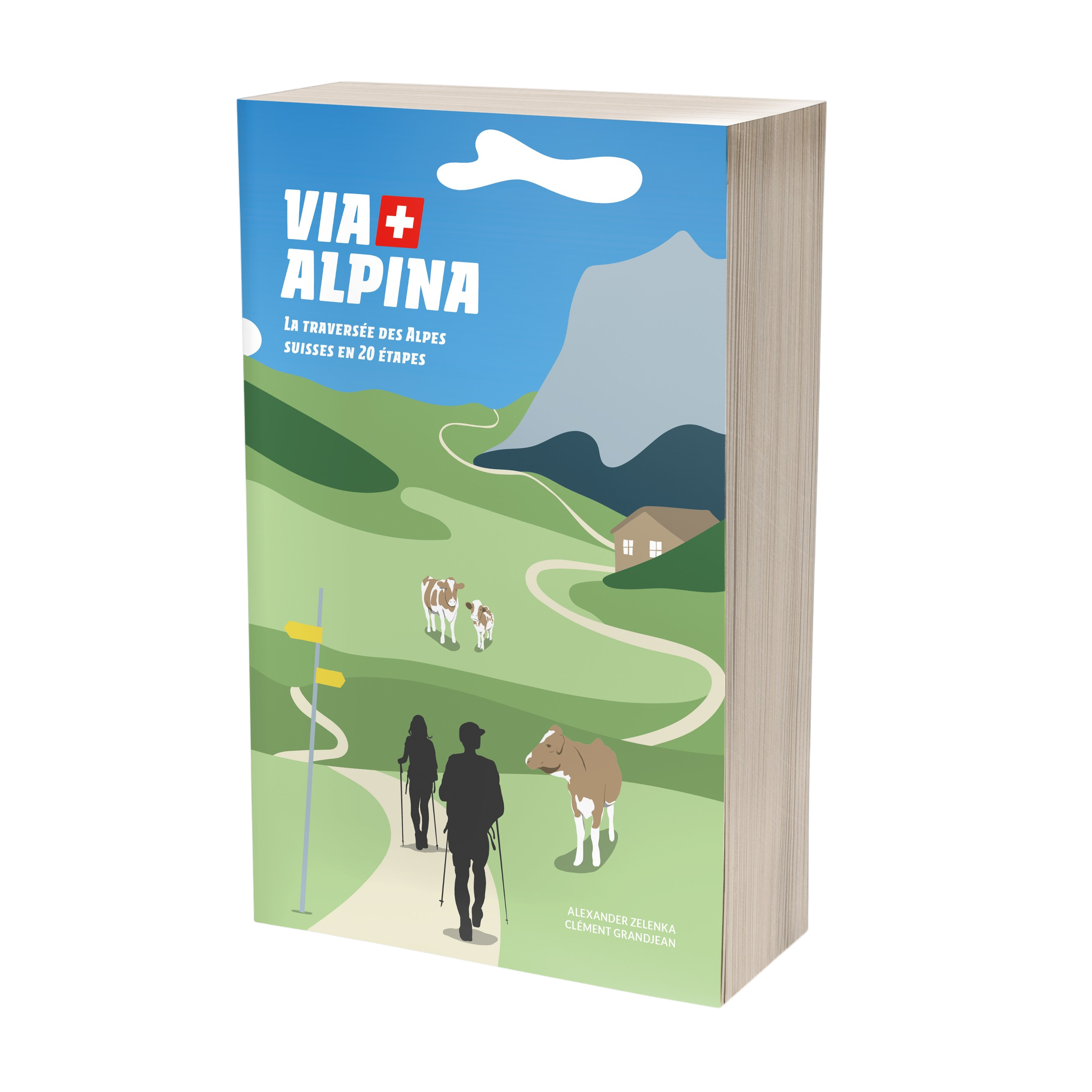 Livre Via Alpina FR