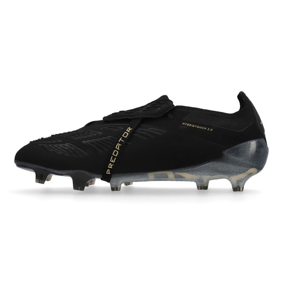 adidas Predator Elite Fold-over Tongue FG Dark Spark - Noir/Gris/Doré