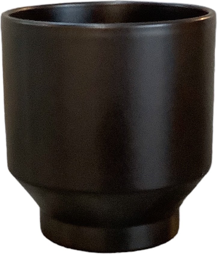 Gina Da bloempot Pato zwart D 10 H 10 cm