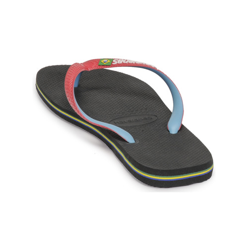Havaianas - BRASIL MIX - Noir / Rouge / Bleu