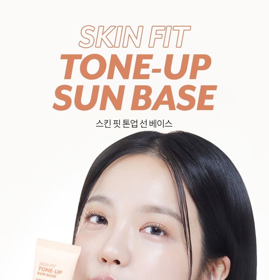 IK BEN MEME - Skin Fit Tone-Up Zonnebrandcrème
