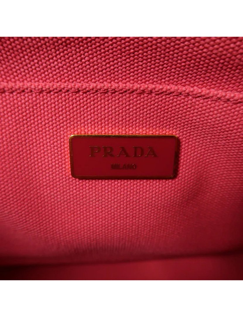 Prada fabric wallet