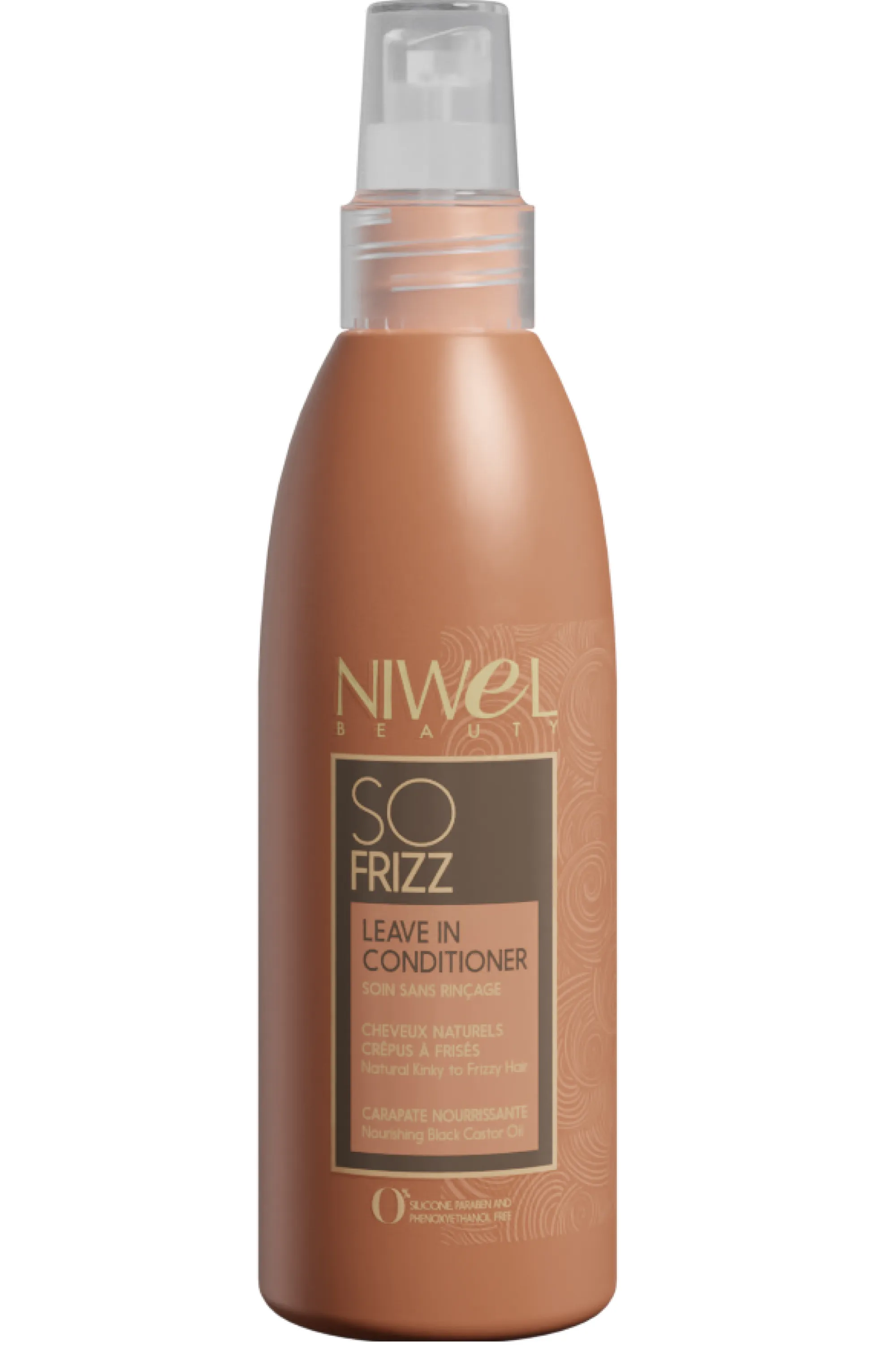 Niwel Beauty Leave in hydratant pour cheveux crépus et frisés-200 ml