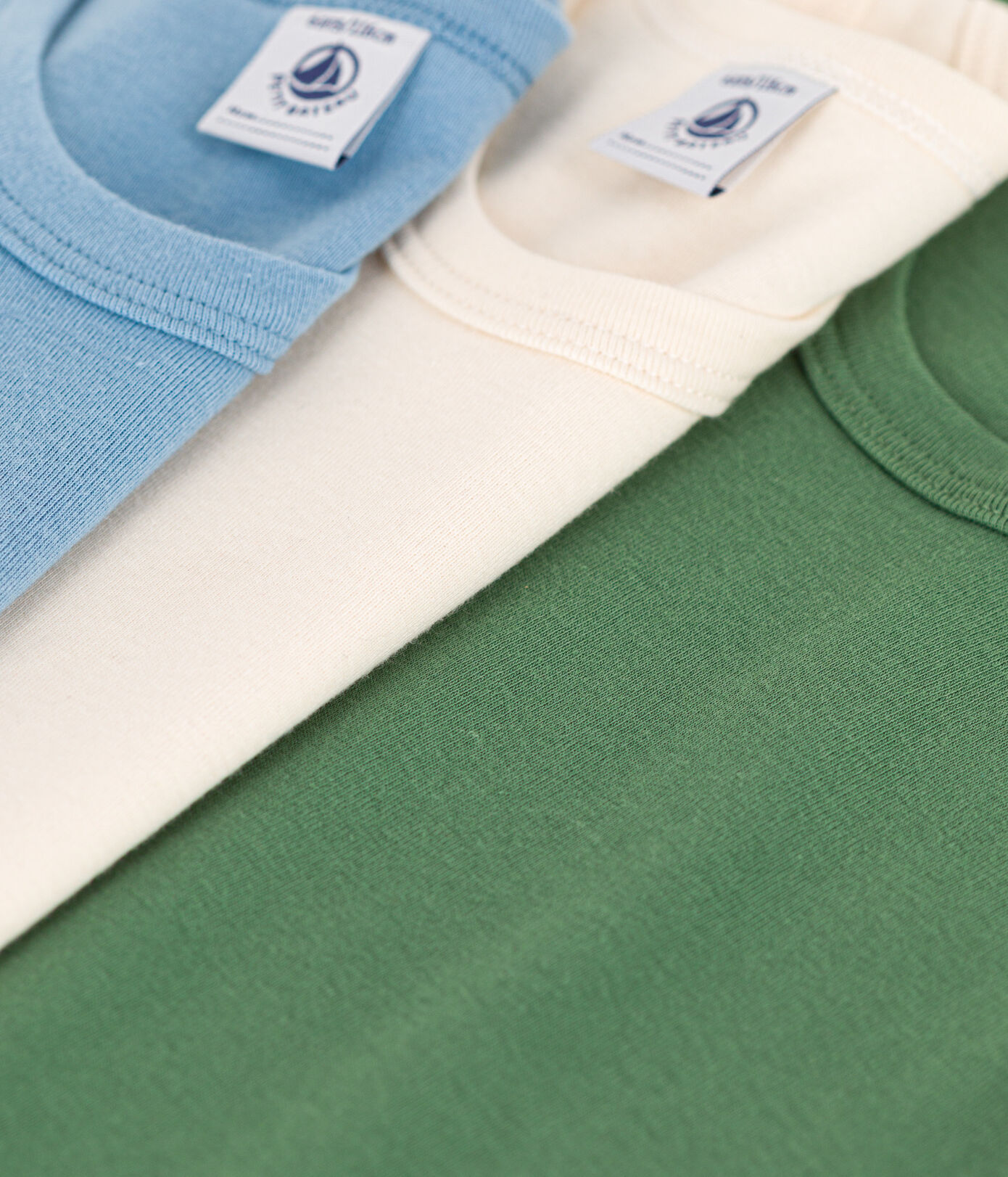 Lot de 3 débardeurs en coton petit garçon