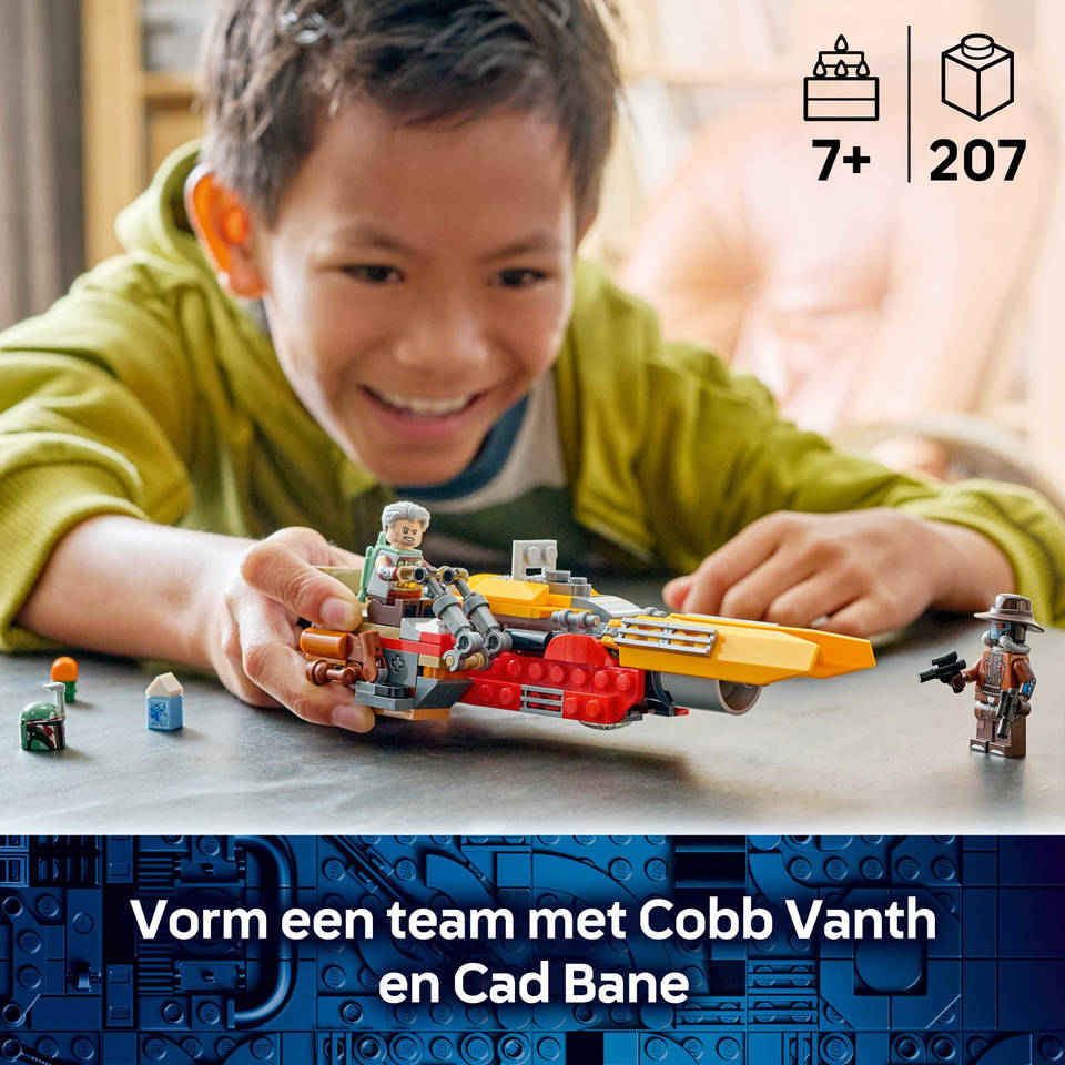 LEGO Star Wars Cobb Vanths Speeder voertuig 75437