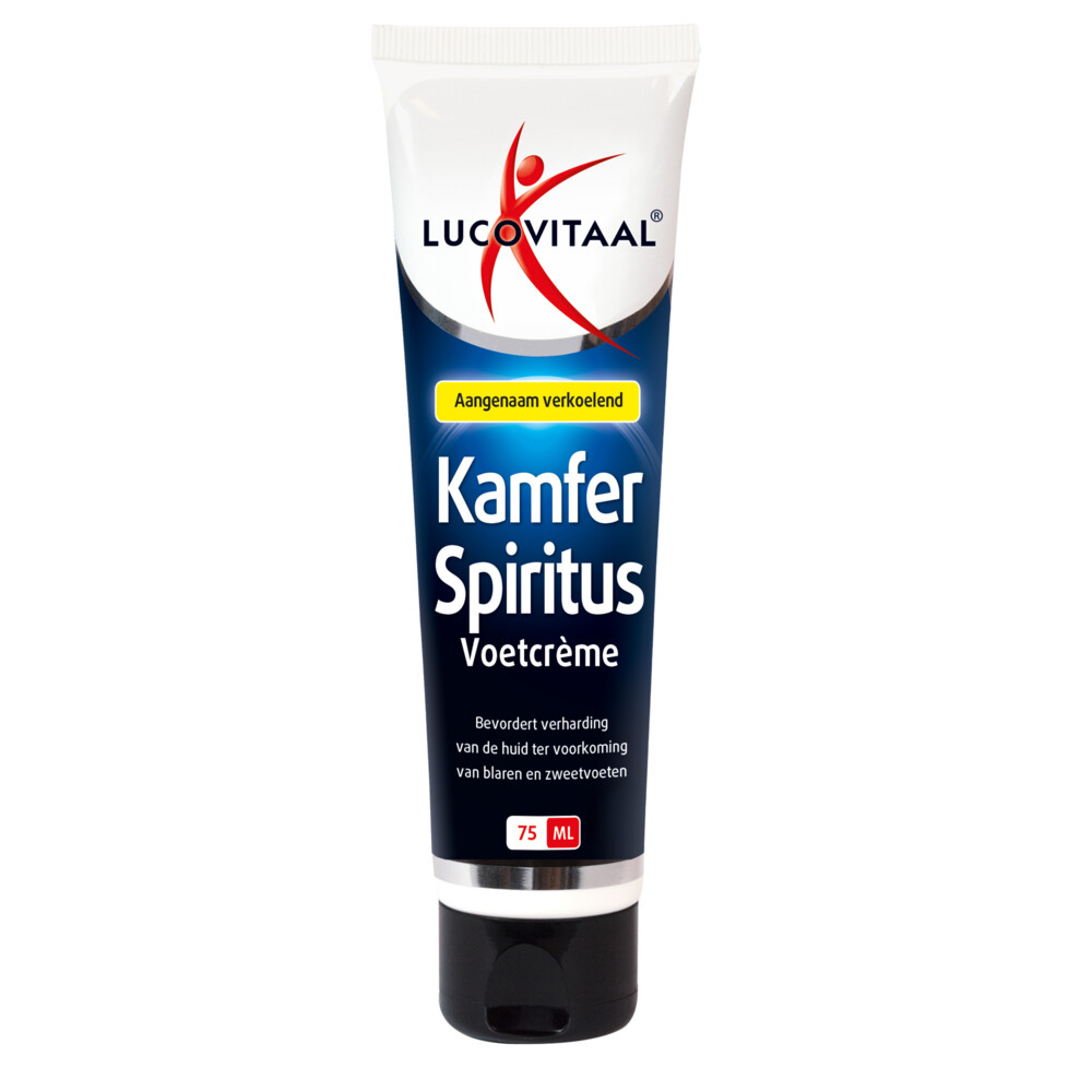 Lucovitaal Voetcrème Kamfer Spiritus75 ml