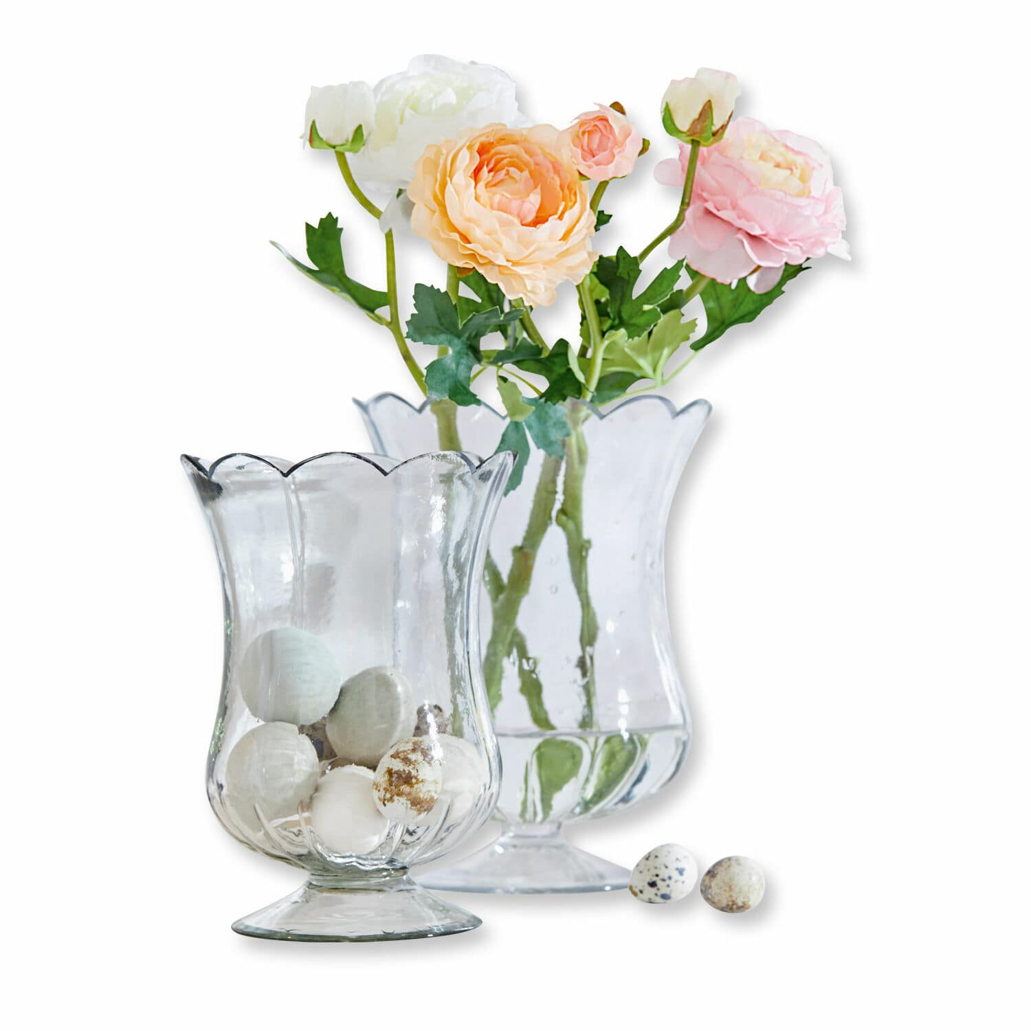 Vase 2er Set Wilgard klar