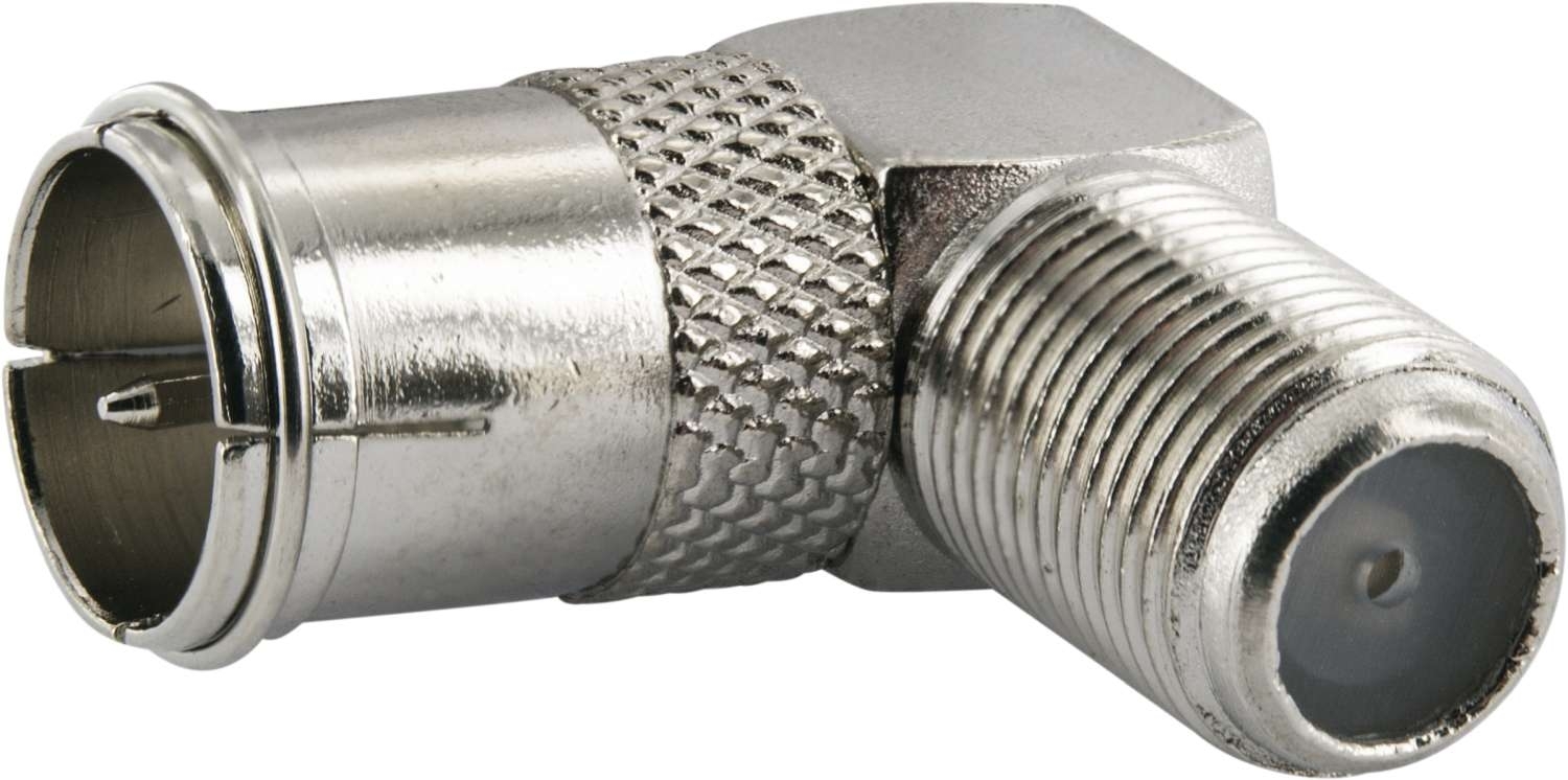 Schwaiger F-Quick Winkeladapter silber