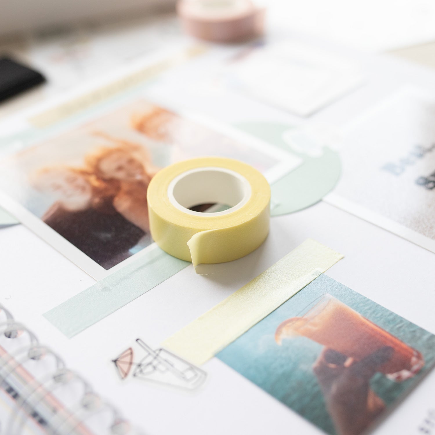 Washi Tape „Hellgelb