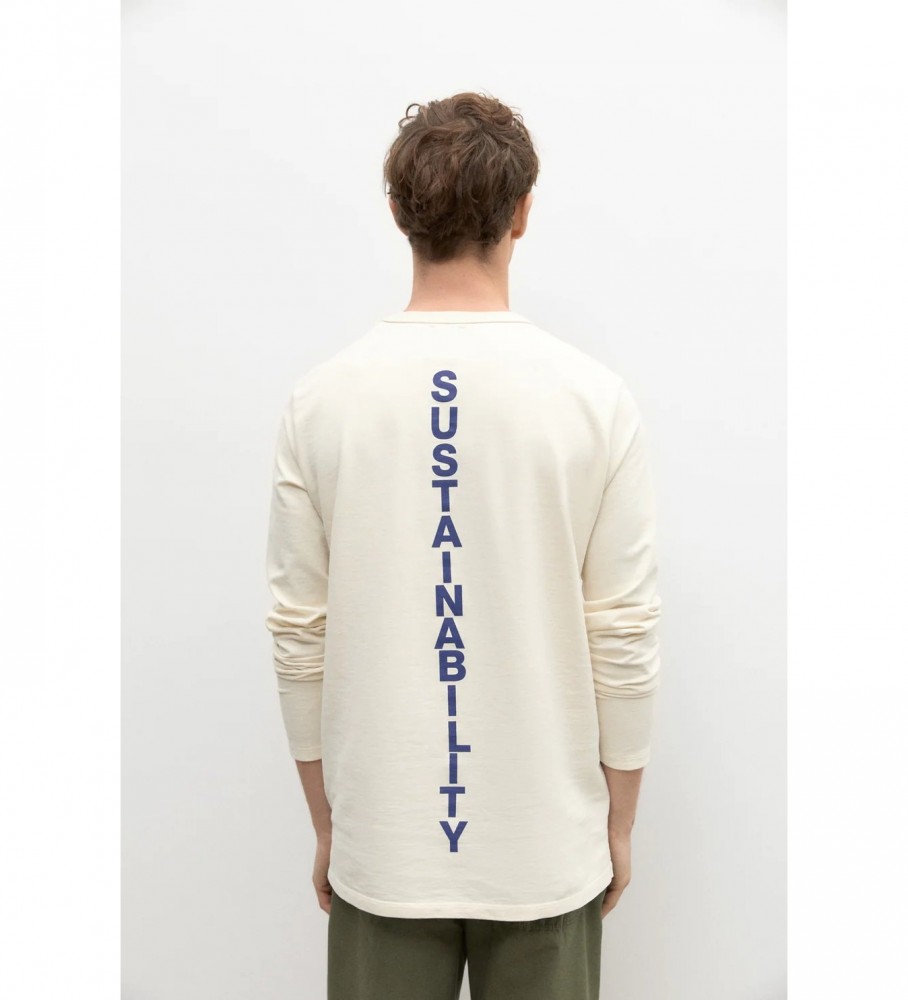 Moletom ECOALF Sustanoalf Masculino, Branco