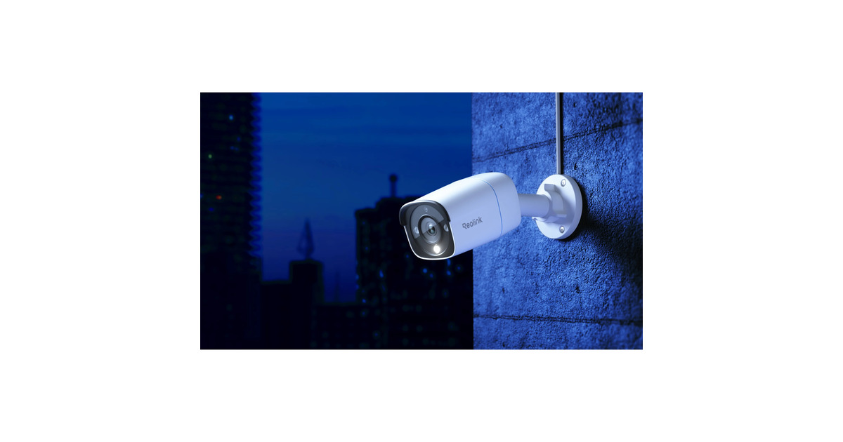 ReolinkRP-PCB8M, slimme 4K/8MP PoE-beveiligingscamera met IR- & kleurennachtzicht  (Wit)