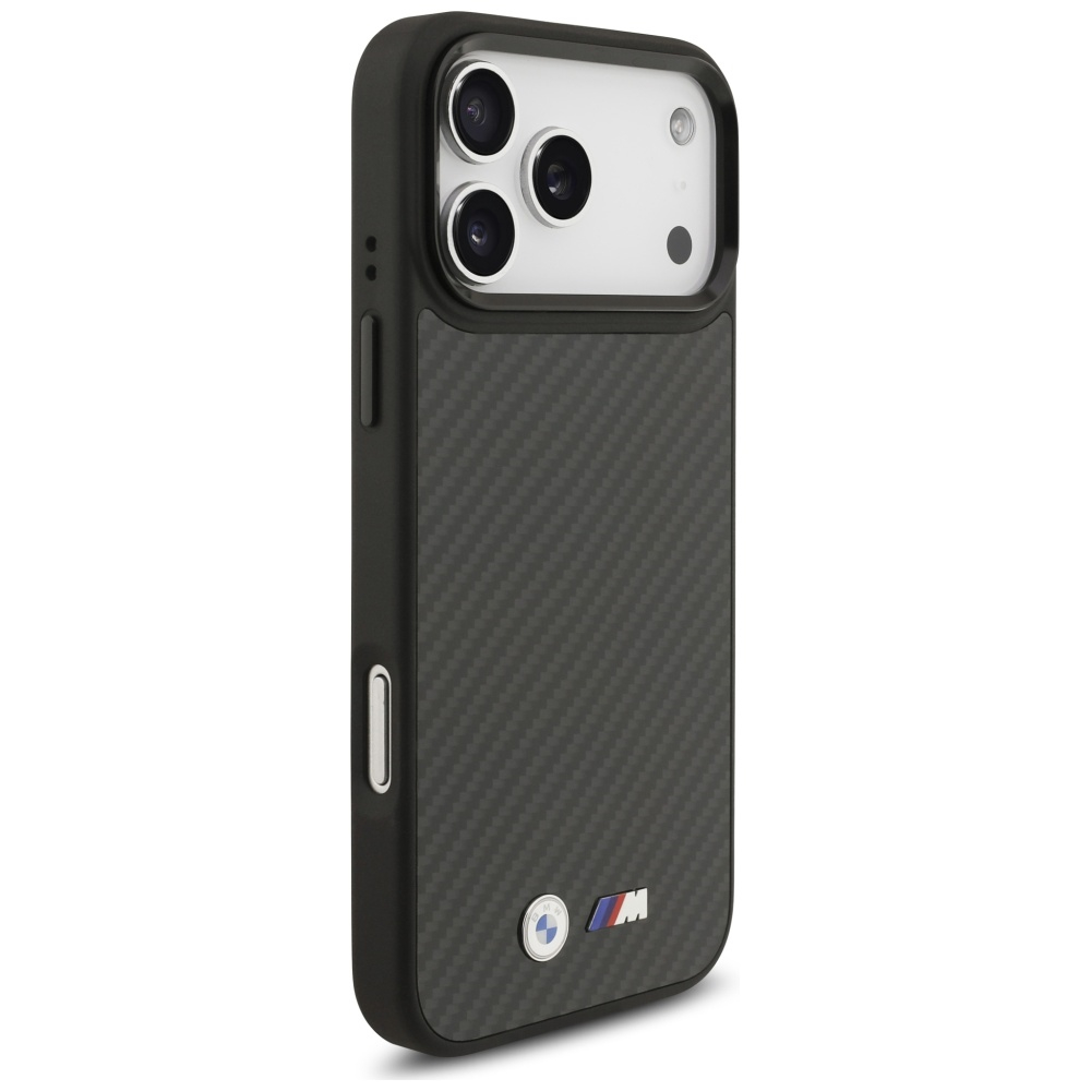 iPhone 17 Pro Max MagSafe Hardcase Hülle Kevlar Matt (BMHMP17X24CFMMK) - Schwarz