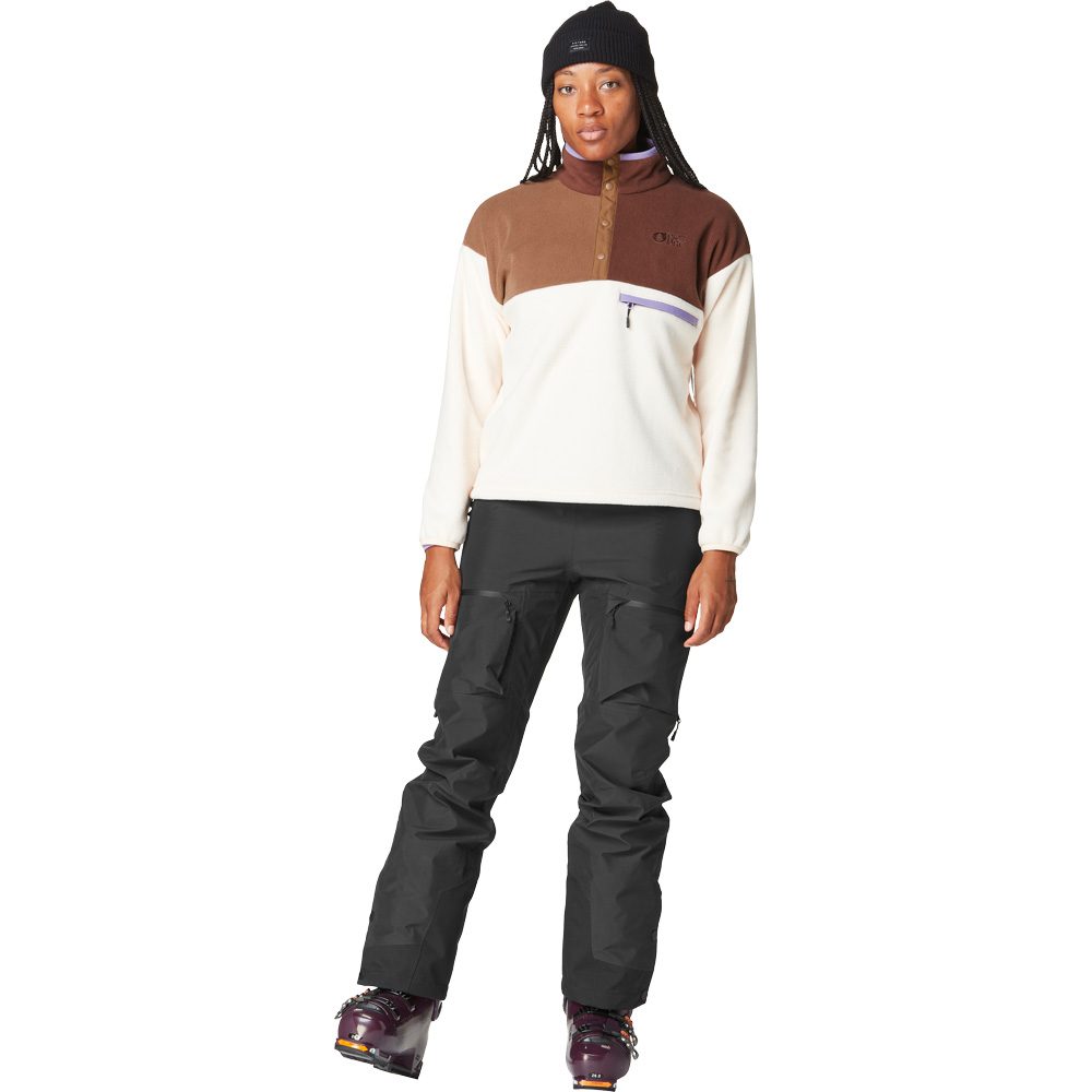 Picture Arcca 1/4 Fleece Pullover Damen vanilla