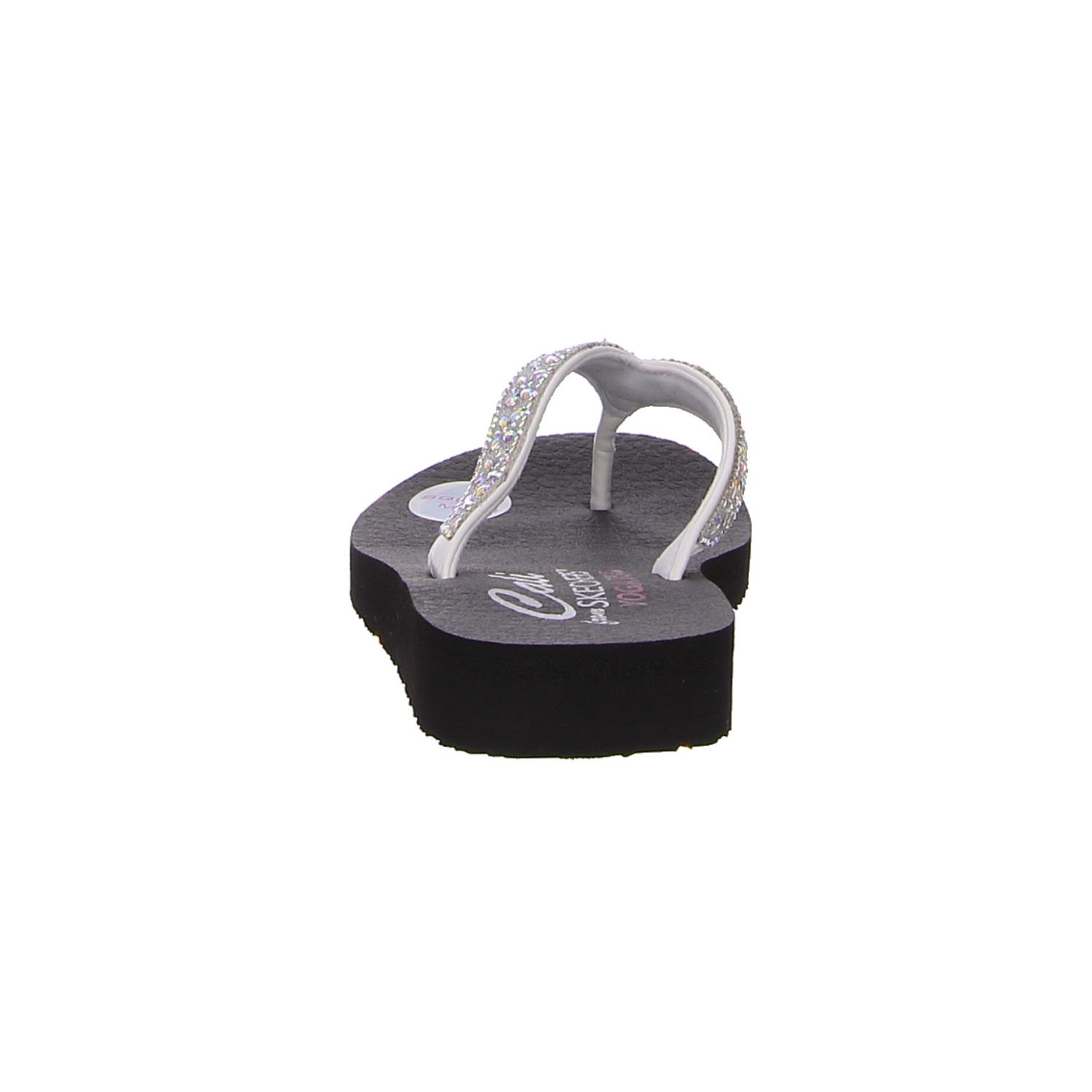 Skechers Zehentrenner weiß weiss/weiss kombi