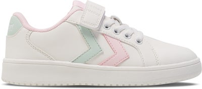 Hummel Derby Court Jr Sneakers, White/Pink