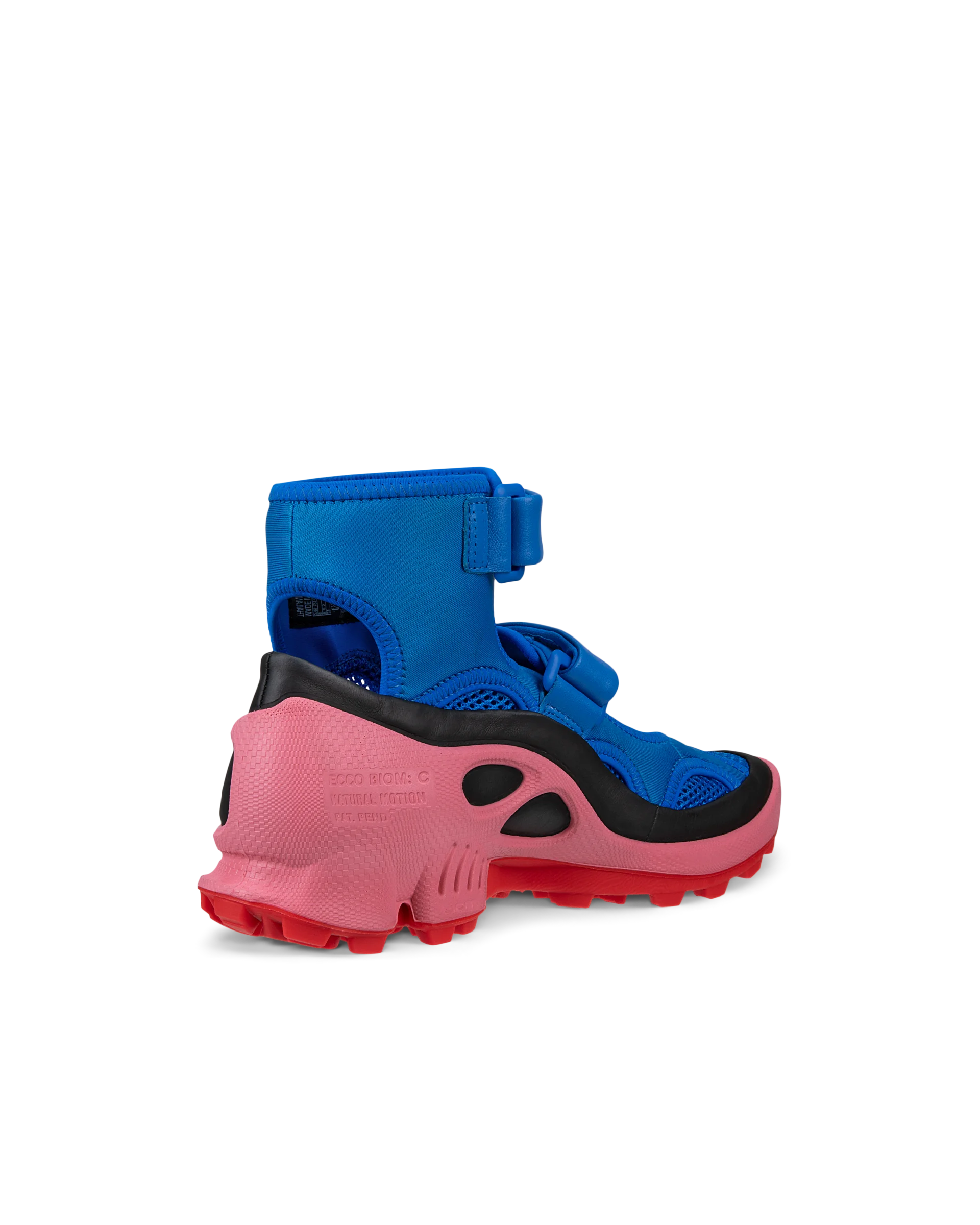 ECCO BIOM C-TRAIL W Damen High Top-Ledersneaker Blau